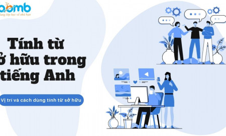 Vị trí và cách dùng tính từ sở hữu trong tiếng Anh