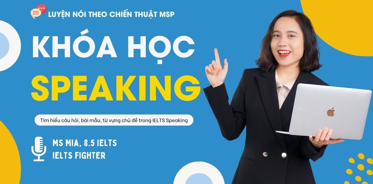 Khóa học IELTS Speaking online 