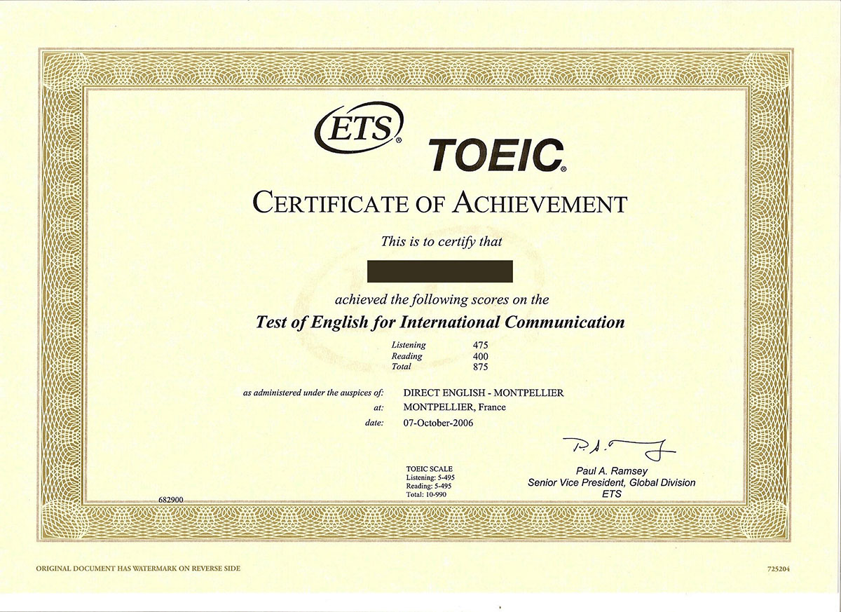 Sự khác biệt chứng chỉ IELTS, TOEIC, TOEFL