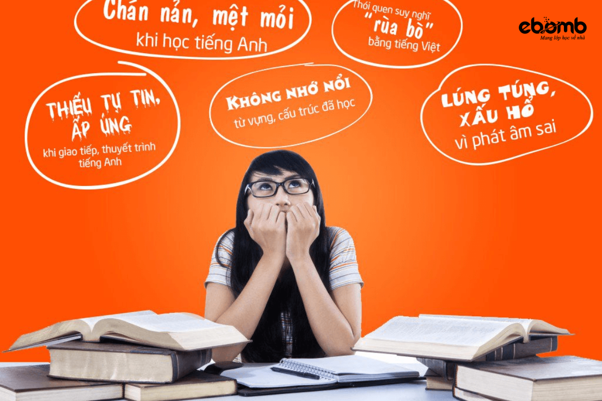 Khó khăn khi học tiếng anh