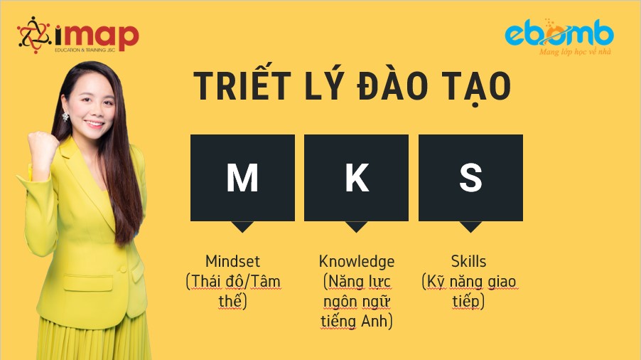 triết lý đào tạo tại Ebomb