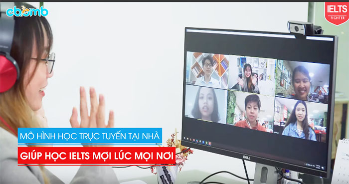 lợi ích học IELTS trực tuyến trên ebomb